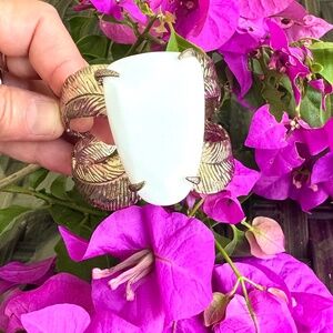 Kendra Scott Vintage Celeste Cuff ~ White Agate